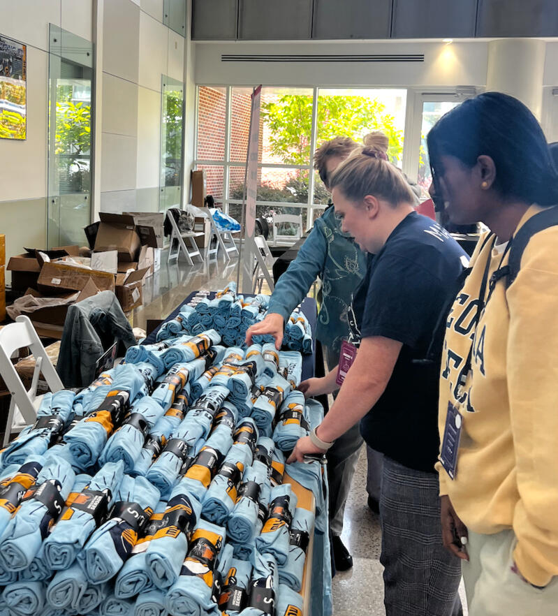 over 1,000+ shirts delivered @ hackgt9