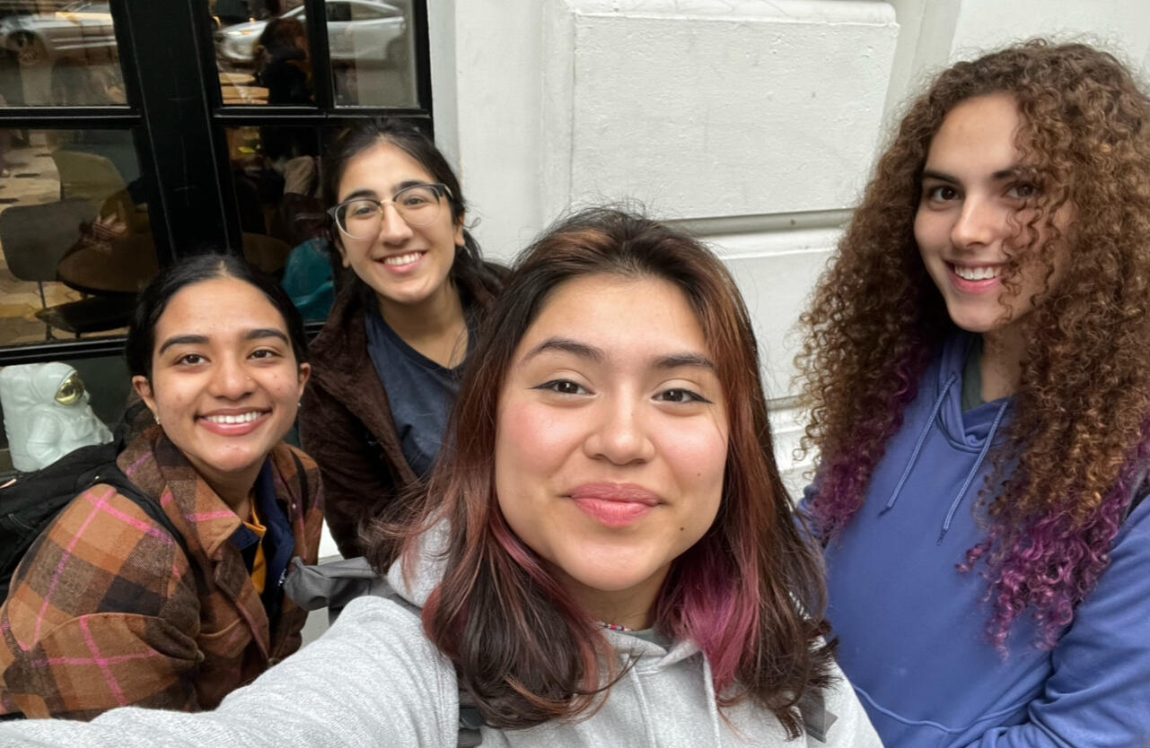 the athenahacks uiuc team! (we won again)