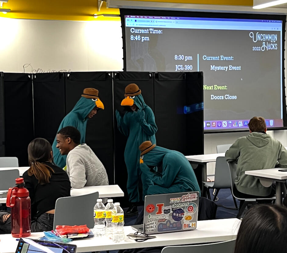 the famous improv show @ uncommon hacks