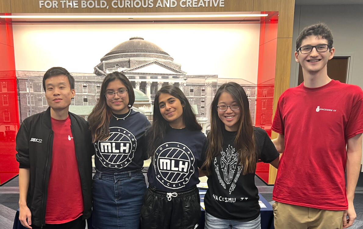 alina + me and the orghanizers of hacksmu